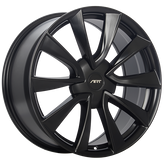 ART - Replica 214 - Black - Satin Black - 19" x 8.5", 35 Offset, 5x114.3 (Bolt Pattern), 64.1mm HUB