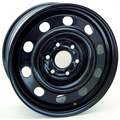 RTX Wheels - Steel Wheel - Black - Black - 17" x 7", 50 Offset, 6x132 (Bolt Pattern), 74.5mm HUB