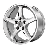 OE Creations - PR102 - Chrome - Chrome - 17" x 9", 18 Offset, 4x108 (Bolt Pattern), 64.2mm HUB