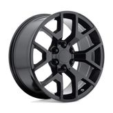 OE Creations - PR150 - Black - GLOSS BLACK WITH CLEARCOAT - 20" x 9", 27 Offset, 6x139.7 (Bolt Pattern), 78.1mm HUB