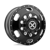 ATX - AO402 INDY - Black - SATIN BLACK MILLED - 22.5" x 8.25", 145 Offset, 10x285.75 (Bolt Pattern), 220.1mm HUB