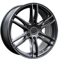 Envy Wheels - EV-6 - Gunmetal - TITANIUM - 18" x 7.5", 38 Offset, 6x120 (Bolt Pattern), 66.9mm HUB