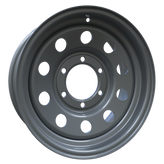 Envy Wheels - TRAILER STEEL MODULAR - Silver - SILVER - 15" x 6", 0 Offset, 6x139.7 (Bolt Pattern), 108mm HUB