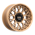 KMC Wheels - KM722 TECHNIC - Bronze - MATTE BRONZE - 17" x 8.5", 18 Offset, 6x139.7 (Bolt Pattern), 106.1mm HUB