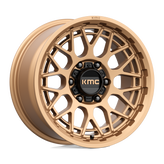 KMC Wheels - KM722 TECHNIC - Bronze - MATTE BRONZE - 17" x 8.5", 18 Offset, 6x139.7 (Bolt Pattern), 106.1mm HUB