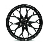 Superspeed - RF07 - Black - Matt Black - 20" x 9", 25 Offset, 5x112 (Bolt Pattern), 67mm HUB