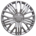 DAI Hubcaps D1040 - 17" Silver - Set of 4