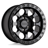 Black Rhino - RIOT - Black - MATTE BLACK - 17" x 8.5", 0 Offset, 5x139.7 (Bolt Pattern), 108mm HUB