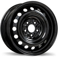 Fast Wheels - Steel / Acier - Black - Black - 17" x 7", 40 Offset, 5x127 (Bolt Pattern), 71.5mm HUB