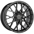 Ruffino Wheels - Inception - Black - Black Magic - 19" x 8.5", 45 Offset, 5x108 (Bolt Pattern), 63.4mm HUB