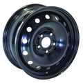 RTX Wheels - Steel Wheel - Black - Black - 16" x 6.5", 50 Offset, 5x112 (Bolt Pattern), 66.6mm HUB