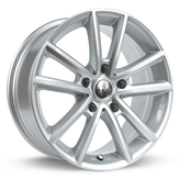 RTX Wheels - Auburn - Silver - Silver - 17" x 7.5", 35 Offset, 5x127 (Bolt Pattern), 71.5mm HUB