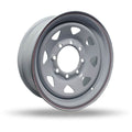 DTD - Trailer - White - White - 16" x 6", 0 Offset, 8x165.1 (Bolt Pattern), 130.8mm HUB