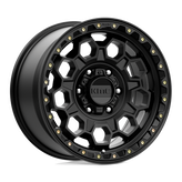 KMC Wheels - KM545 TREK - Black - SATIN BLACK - 17" x 9", 18 Offset, 6x135 (Bolt Pattern), 87.1mm HUB