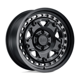 Black Rhino - GRANGE - Black - Matte Black with Machined Tint Ring - 18" x 9", -18 Offset, 8x170 (Bolt Pattern), 125.1mm HUB