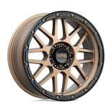 KMC Wheels - KM535 GRENADE OFF-ROAD - Bronze - MATTE BRONZE MATTE BLACK LIP - 20" x 9", 18 Offset, 6x135 (Bolt Pattern), 87.1mm HUB