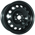 RTX Wheels - Steel Wheel - Black - Black - 16" x 6.5", 42 Offset, 4x100 (Bolt Pattern), 56.6mm HUB