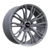 Euro Design - Venice - Gunmetal - Matte Gunmetal - 18" x 8", 38 Offset, 5x112 (Bolt Pattern), 66.7mm HUB