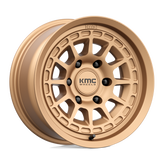 KMC Wheels - KM719 CANYON - Bronze - MATTE BRONZE - 17" x 8", 20 Offset, 6x139.7 (Bolt Pattern), 106.1mm HUB