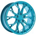 720 Form - RF1-V - Azure Blue - 18" x 8", 35 Offset, 5x114.3 (Bolt Pattern), 73.1mm HUB