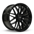 RTX Wheels - SW20 - Black - Gloss Black - 18" x 8.5", 45 Offset, 5x114.3 (Bolt Pattern), 73.1mm HUB