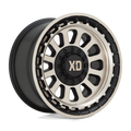 XD Series - XD856 OMEGA - Black - SATIN BLACK WITH BRONZE TINT - 20" x 10", -18 Offset, 6x135, 139.7 (Bolt Pattern), 106.1mm HUB