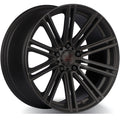 RWC - MHK1005 - Black - BLACK - 19" x 9.5", 35 Offset, 5x114.3 (Bolt Pattern), 67.1mm HUB