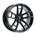 OE Creations - PR195 - Black - GLOSS BLACK - 20" x 9", 20 Offset, 5x115 (Bolt Pattern), 71.5mm HUB