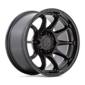 Fuel - D791 VARIANT - Black - MATTE BLACK - 20" x 9", 1 Offset, 5x127 (Bolt Pattern), 71.5mm HUB