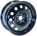 RTX Wheels - Steel Wheel - Black - Black - 18" x 7", 40 Offset, 5x114.3 (Bolt Pattern), 64.1mm HUB