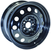 RTX Wheels - Steel Wheel - Black - Black - 18" x 7", 40 Offset, 5x114.3 (Bolt Pattern), 64.1mm HUB