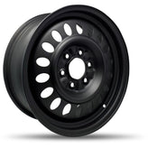 DTD - Steel - Black - Black - 17" x 7", 51 Offset, 6x127 (Bolt Pattern), 78.1mm HUB