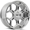 Mazzi - LIBRA - Chrome - 20" x 8.5", 35 Offset, 5x112/120 (Bolt pattern), 74.1mm HUB - 379-2809C