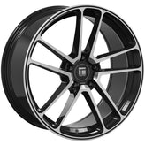 Touren - TF97 - Black - Black Machined - 20" x 9", 35 Offset, 5x114.3 (Bolt pattern), 73.1mm HUB - 3297-2965MB35