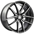 Touren - TR94 - Gunmetal - Brushed W/ Dark Graphite Window - 19" x 8.5", 35 Offset, 5x120 (Bolt pattern), 72.56mm HUB - 3294-9812TG35