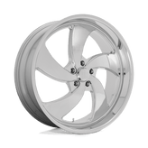 US Mag - U132 DESPERADO - Chrome - 22" x 10", 25 Offset, 6x139.7 (Bolt pattern), 78.1mm HUB Left Wheel