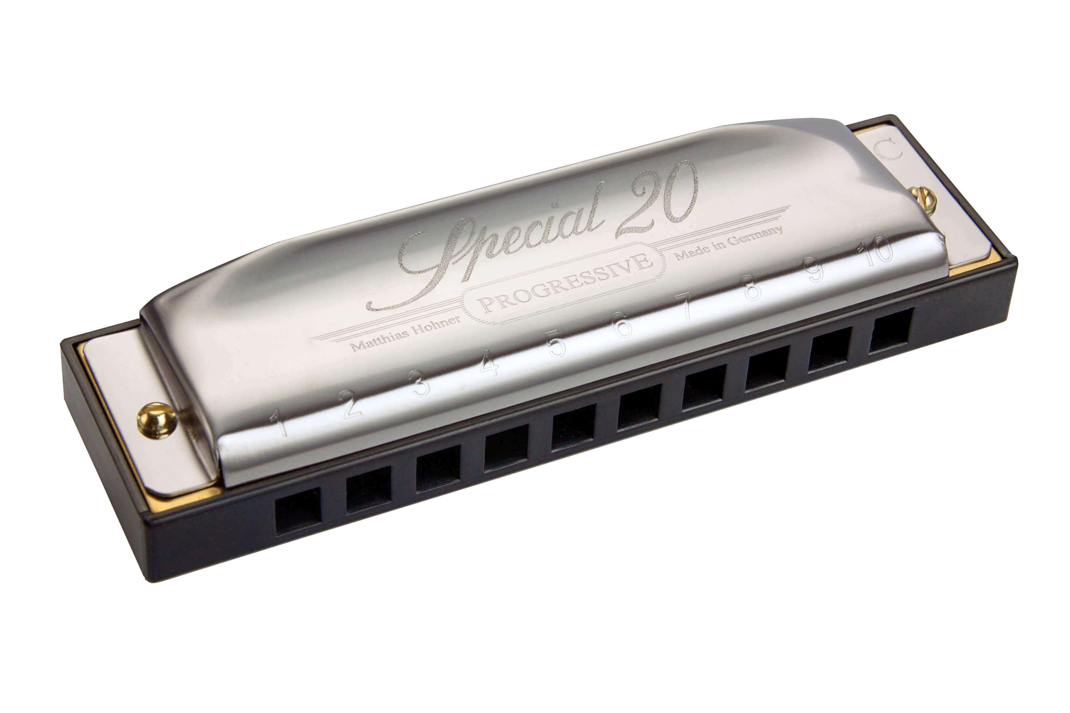 Schuldenaar Handvest elektrode Hohner Special 20 Progressive mondharmonica