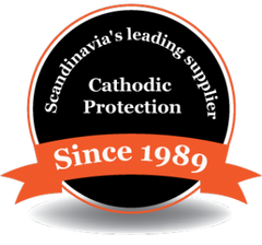 Siden 1989 har katodisk beskyttelse