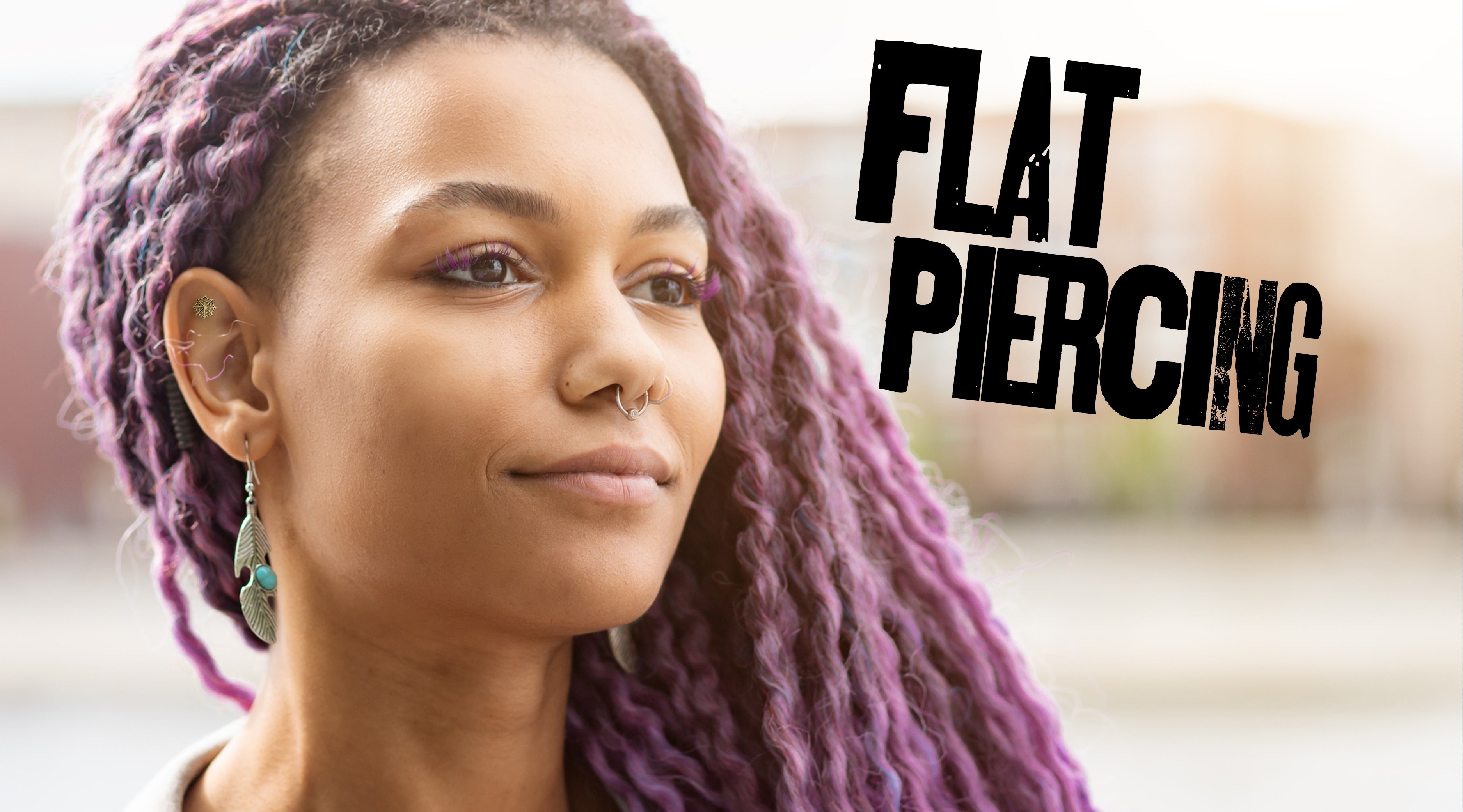 Flat Cartilage Piercing Information & Aftercare