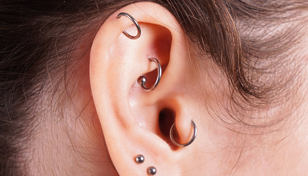 Rook Piercing Placement