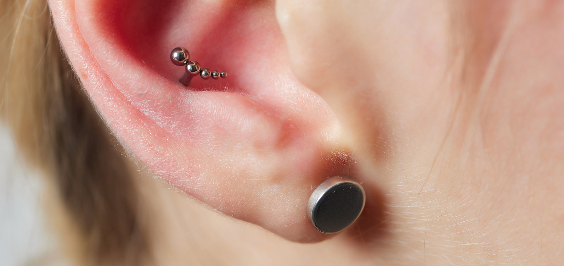 Beaded Conch Piercing Stud