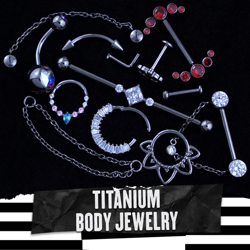 Titanium Body Jewlry
