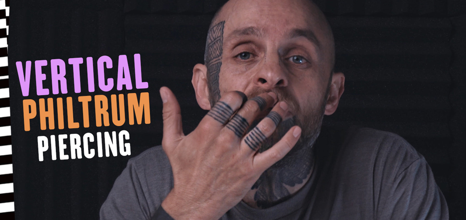 The Vertical Philtrum Piercing Information & Aftercare