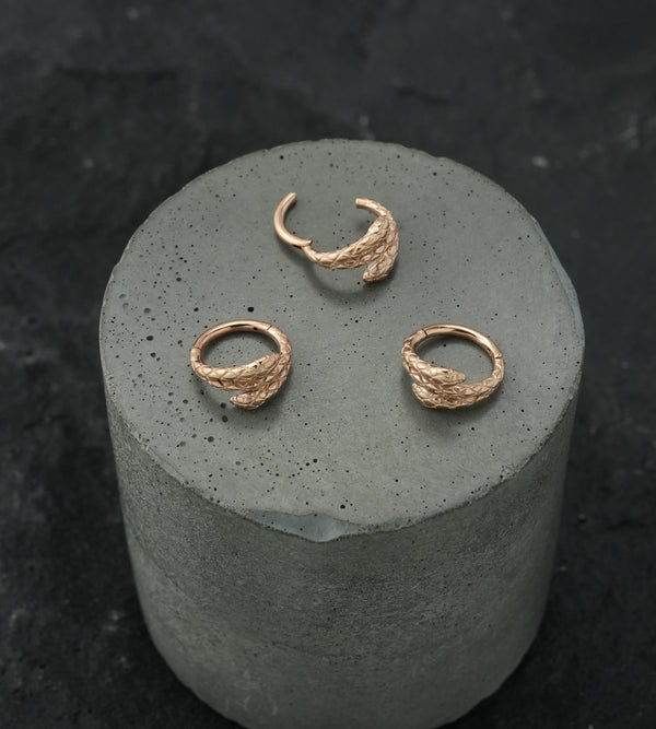 Stainless Steel Captive Ring with Hematite Bead | UrbanBodyJewelry.com