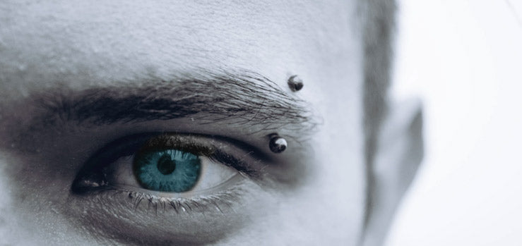 Guy Eyebrow Piercing