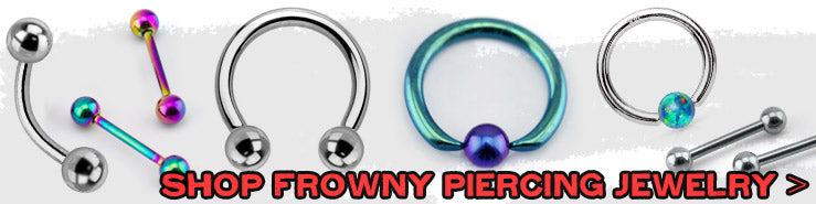 Frowny Piercing Jewelry