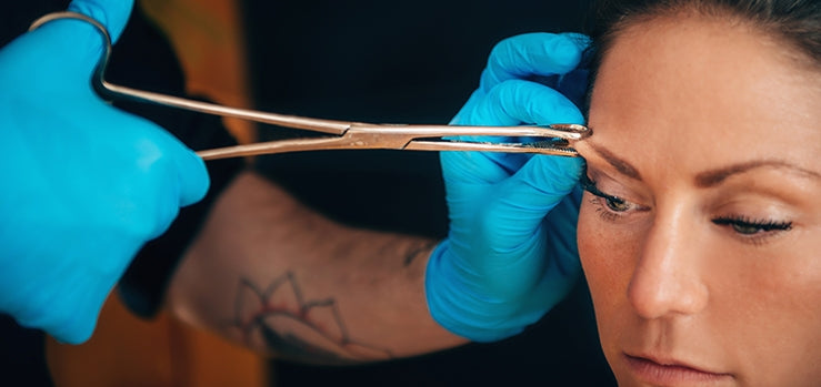 Healing Eyebrow Piercing