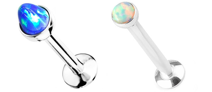 Internally Threaded Labret Jewelry