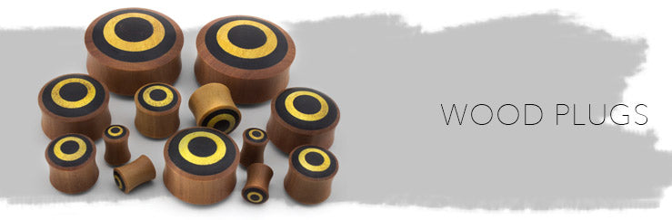 Organic Wood Plugs / Gauges