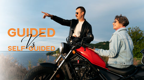 guided vs self guided motorcycle tours uk